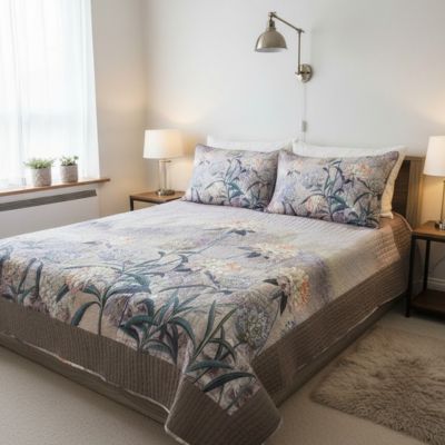 Designer Quilted Bed Cover