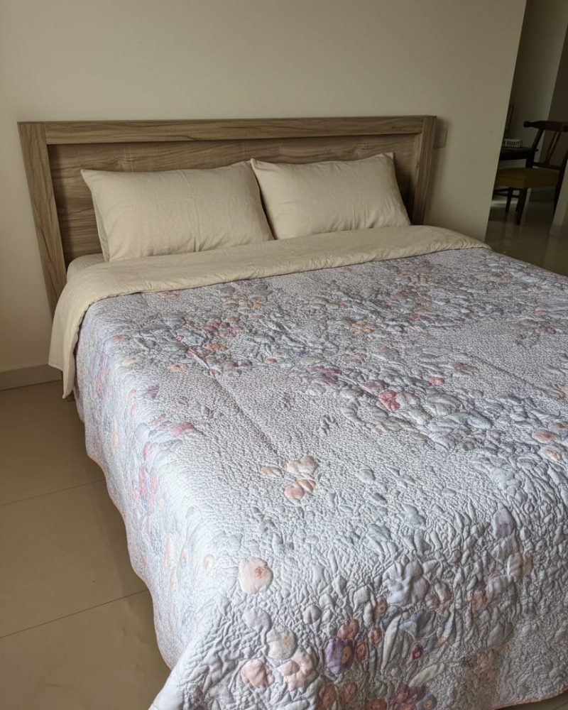 Home designer quilted bed covers